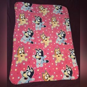 Bluey Silk Touch Throw Blanket 48" x 37" Wide Pup Tricks Throw